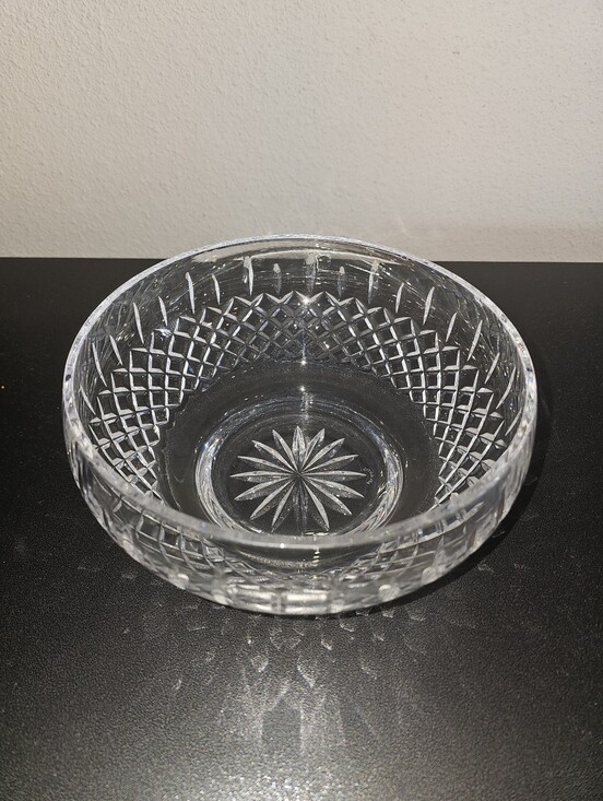 Atlantis Other - Vintage Atlantis Crystal Hand Cut 8" Serving Bowl - Signed Atlantis
